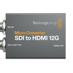 Blackmagic Micro Converter SDI to HDMI 12G { Best Price In India } – Distributor