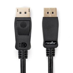 Rocstor DisplayPort 1.2 Cable { Best Price In India }- Distributor