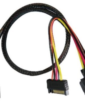 Micro SATA Cables ‌PCIe Gen4 Gen-Z 1C Male to U.2 (SFF-8639) Cable { Best Price In India } -Distributor