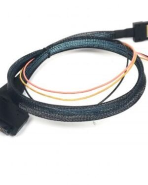Micro SATA Cables ‌‌‌Mini Cool Edge MCIO 38 Pin to SFF-8639 Connector with 3 Pin Power Cable 500mm { Best Price In India } -Distributor