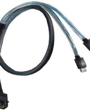 Micro SATA Cables ‌Mini SAS HD 8-Lane to OCulink 4-Lane Dual Y-Cable { Best Price In India } -Distributor