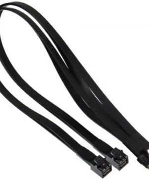 Micro SATA Cables Slimline SAS 8-Lane to Mini SAS HD 4-Lane x2 Y Cable { Best Price In India } -Distributor