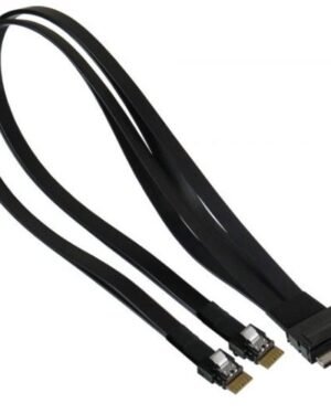 Micro SATA Cables ‌OCulink 8-Lane to Slimline SAS 4-Lane x2 Cable { Best Price In India } -Distributor