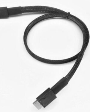 Micro SATA Cables OCuLink SFF-8611 Male Plug to Male Plug Cable Assembly -20 Inches { Best Price In India } -Distributor