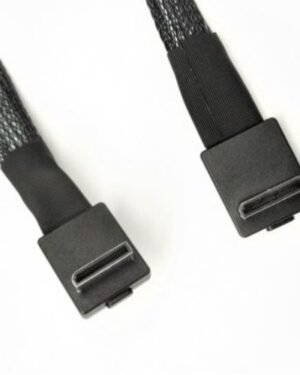 Micro SATA Cables OCuLink SFF-8611 Right Angle Male to Right Angle Male Cable Assembly -20 Inches { Best Price In India } -Distributor