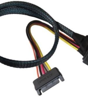 Micro SATA Cables ‌PCIe Gen 4 16 GT/s OCulink (SFF-8611) to U.3 (SFF-8639) Cable { Best Price In India } -Distributor