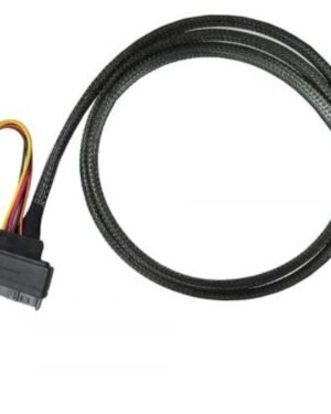 Micro SATA Cables ‌PCIe Gen 4 OCulink (SFF-8611) to U.2 (SFF-8639) Cable 100cm { Best Price In India } -Distributor