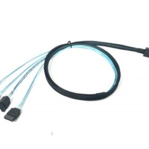 Micro SATA Cables ‌Oculink SFF-8611 Host to 4 X SATA Target { Best Price In India } -Distributor