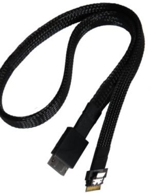 Micro SATA Cables OCulink SFF-8611 to Slimline SAS SFF-8654 Cable { Best Price In India } -Distributor