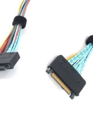 Micro SATA Cables ‌SFF-8639 68 Pin U.2 Cable Extension Cable - 2 Meter { Best Price In India } -Distributor