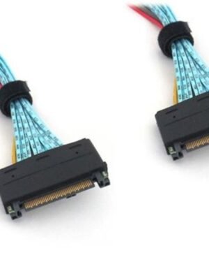 Micro SATA Cables SFF-8639 68 Pin U.2 Male to Male Cable -1 Meter { Best Price In India } -Distributor