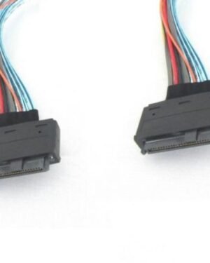 Micro SATA Cables ‌‌‌‌SFF-8639 68 Pin U.2 Cable Female to Female - 12 Inches { Best Price In India } -Distributor