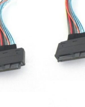 Micro SATA Cables ‌‌‌‌SFF-8639 68 Pin U.2 Cable Female to Female - 8 Inches { Best Price In India } -Distributor
