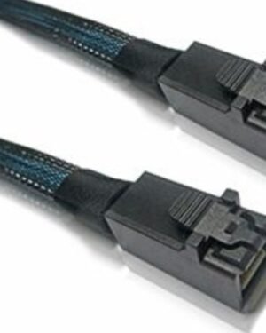 Micro SATA Cables ‌‌‌‌‌‌Internal Mini SAS HD SFF-8643 to Internal Mini SAS HD SFF-8643 Cable 1 Meter { Best Price In India } -Distributor