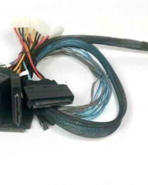Micro SATA Cables ‌SlimSAS 8i S‌FF-8654 to 8 X SFF-8639 U.3 Cable - 1 Meter { Best Price In India } -Distributor