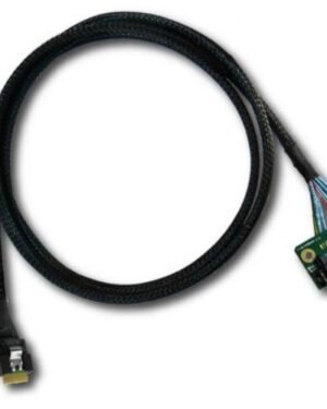 Micro SATA Cables PCIe Gen4 SlimSAS 4i SFF-8654 to U.2 SFF-8639 Male Cable { Best Price In India } -Distributor