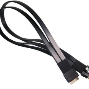 Micro SATA Cables SlimSAS (SFF-8654) 8-Lane to Oculink (SFF-8611) 8-Lane Cable { Best Price In India } -Distributor