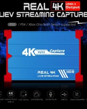 Mirabox 2021 Real 4K USB3.0 Capture Card { Best Price in India } – Distributor/Dealer
