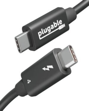 Plugable TBT4-240W-1M { Best Price in India } – Distributor/Dealer