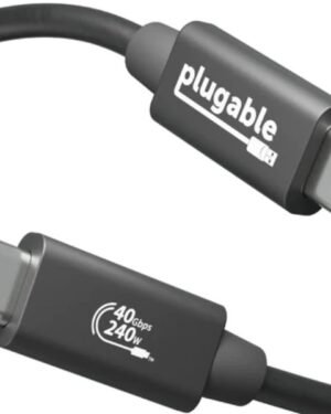 Plugable USB4-240W-1M { Best Price in India } – Distributor/Dealer