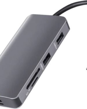 Ascrono 9-in-1 USB-C Adapter { Best Price In India } – Dealer
