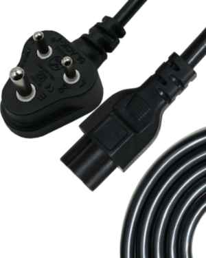 Black-i Laptop Power Cable 1.5 Meter Dealer/Best Price in India