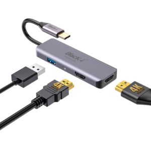 Black-i USB-C to Dual HDMI 4K with 1 USB 3.0 Port Dealer/Best Price in India