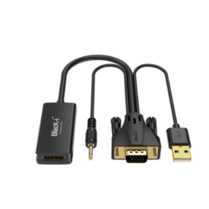 Black-i VGA to HDMI Converter with Audio Dealer/Best Price in India