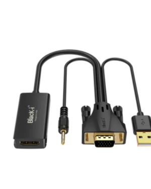 Black-i VGA to HDMI Converter with Audio Dealer/Best Price in India