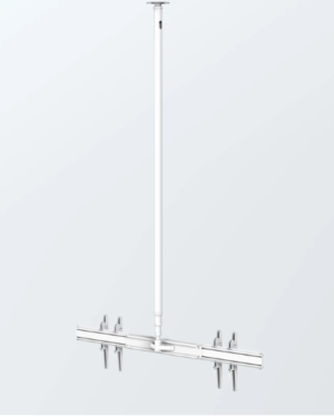 CTA DIGITAL Dual Screen Side by Side Ceiling Mount Pole SKU: ADD-DSCMS- (Best Price in India)