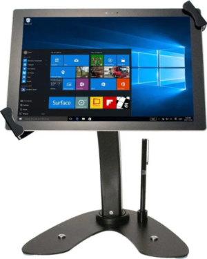 CTA DIGITAL Universal Dual Security Kiosk with Locking Holder and Anti-Theft Cable SKU: PAD-UATPB- (Best Price in India)