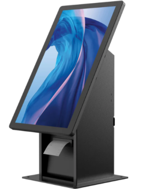 CTA DIGITAL Self Service Kiosk with Printer Compartment and Storage (Black) SKU: ADD-SSKPCB - (Best Price in India)