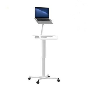 CTA DIGITAL Height-Adjustable Rolling Workstation Cart with Holder SKU: QPAD-HRSWLT- (Best Price in India)