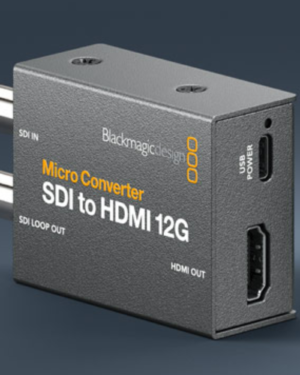 Blackmagic Six Great Models! Micro Converter SDI to HDMI 12G {Best Price in India}-Dealer/Distributor