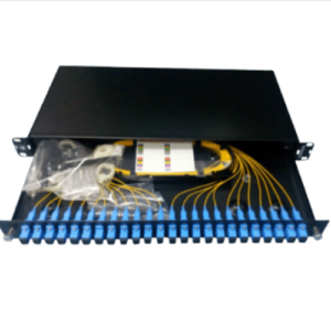 Digisol Channel SCS Fiber LIU Loaded Rackmount – Drawer Type- DGF-LSMDLSCP-4D-48T-PS2SXXYYWZL- (Best Price in India)