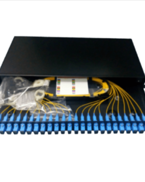 Digisol Channel SCS Fiber LIU Loaded Rackmount – Drawer Type- DGF-LSMDLSCP-4D-48T-PS2SXXYYWZL- (Best Price in India)