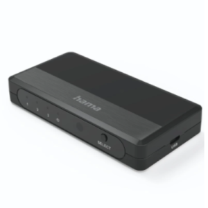 Hama HDMI™ Toggle Switch, 3 Inputs, 1 Output- (Best Price in India)