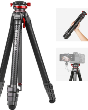 GVM TRIP-38 Carbon Fiber Travel Tripod- (Best Price in India)