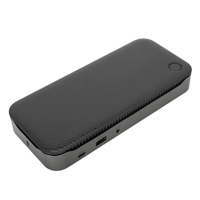 Targus DOCK710USZ USB-C Hybrid Universal 4K Quad Monitor Docking Station with 100W Power Delivery
